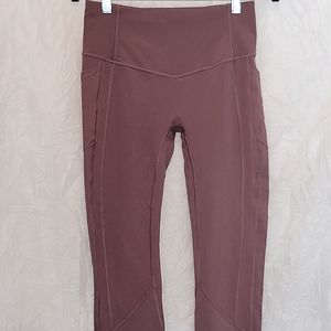 Light/dusty Purple Lululemon All the Right Places Legging 23" inseam